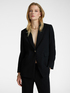 Blazer monopetto in tessuto crêpe image number 4