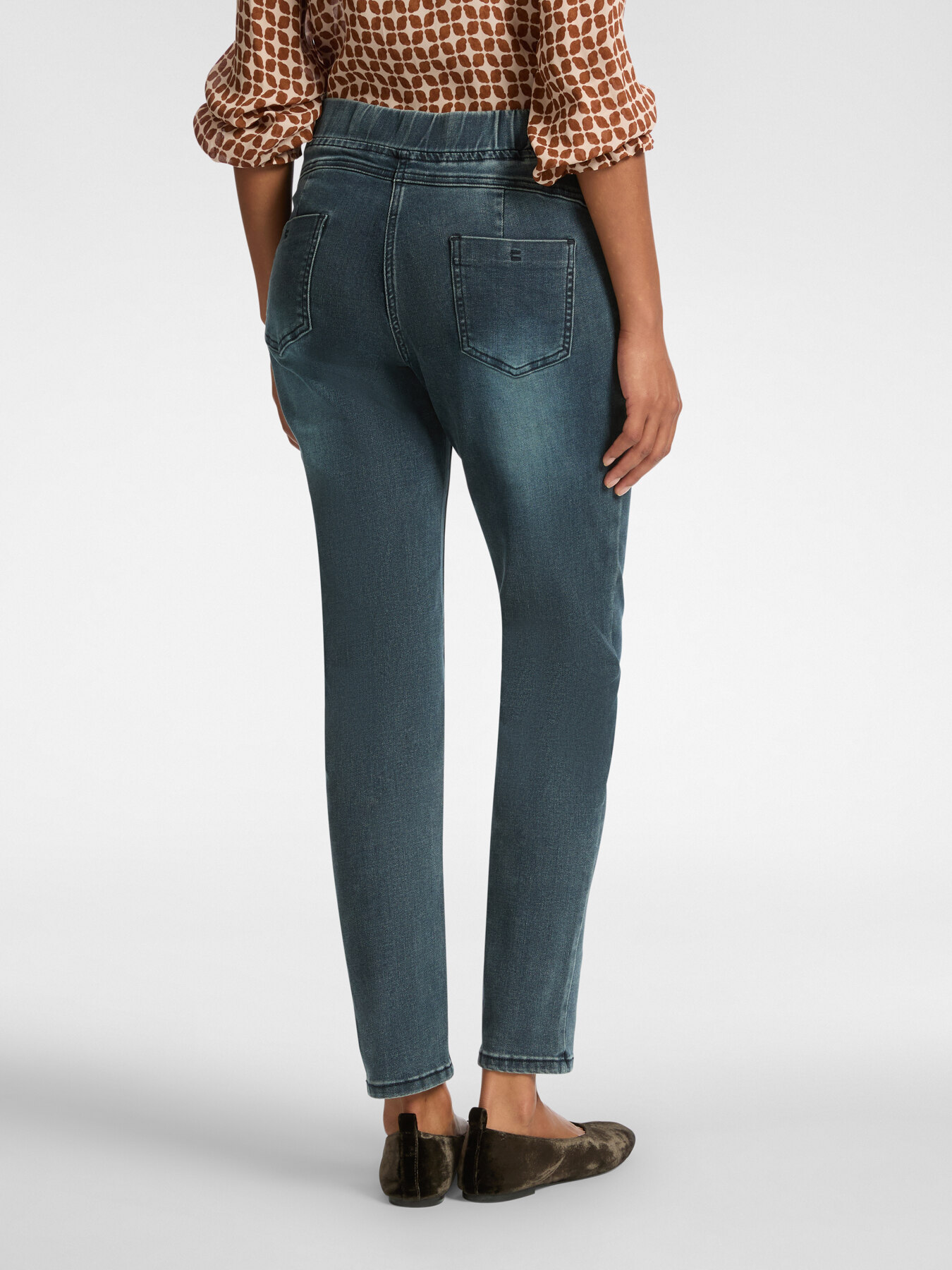Pull-on jeggings with 5 pockets, "Pat" image number 1