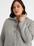 Jacke aus Sweatstoff mit Kapuze image number 3