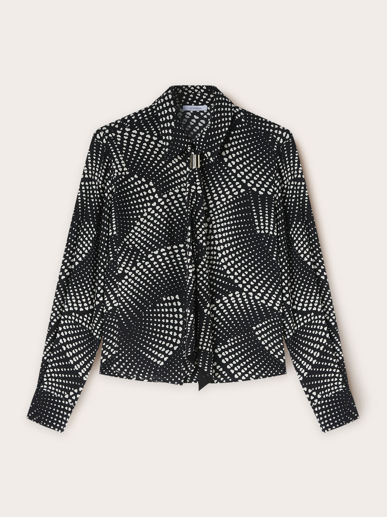 Hemd mit Krawatte mit Herzmuster image number 4