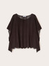 Poncho din tricot lurex image number 1