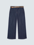 Jeans Wide Leg mit abnehmbarem G&uuml;rtel image number 4