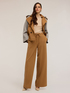 Palazzo pants with side stripe image number 0