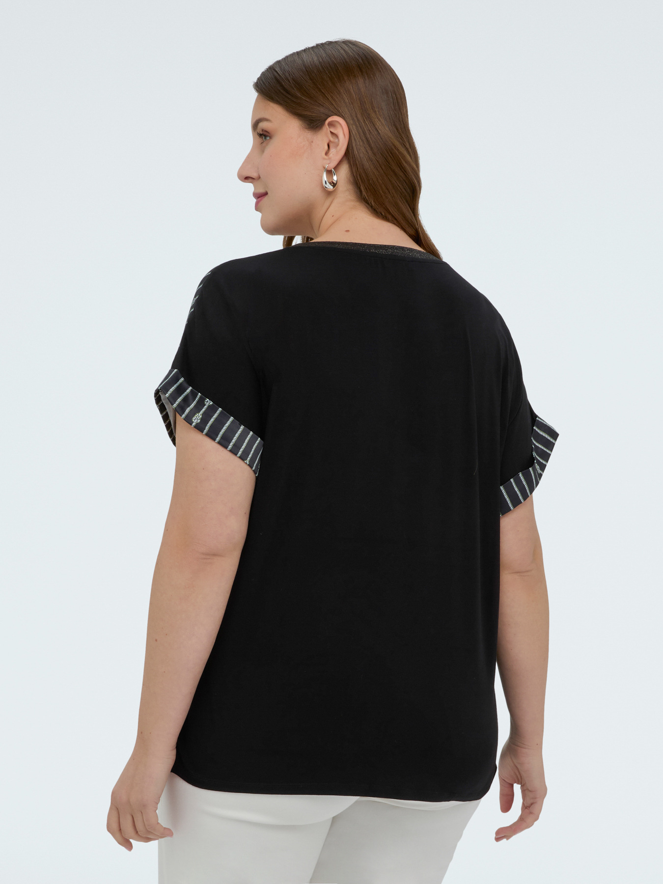 T-shirt bimati&egrave;re fantaisie n&oelig;uds image number 1