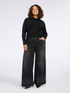 Turtleneck sweater with buttons on the cuffs image number 0