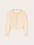 Cardigan en m&eacute;lange de lin image number 4