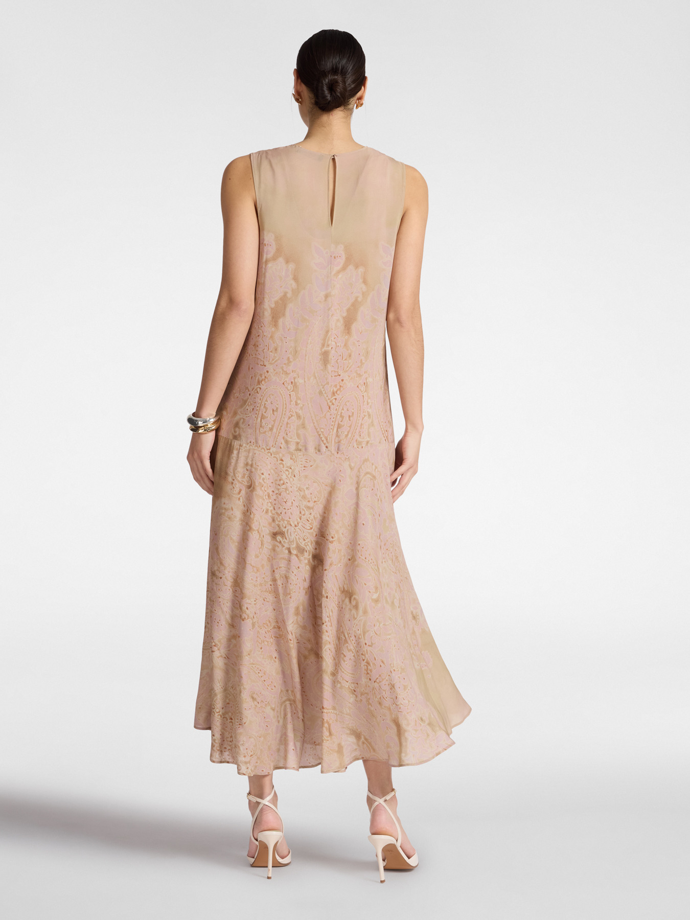 Abito lungo stampato image number 1