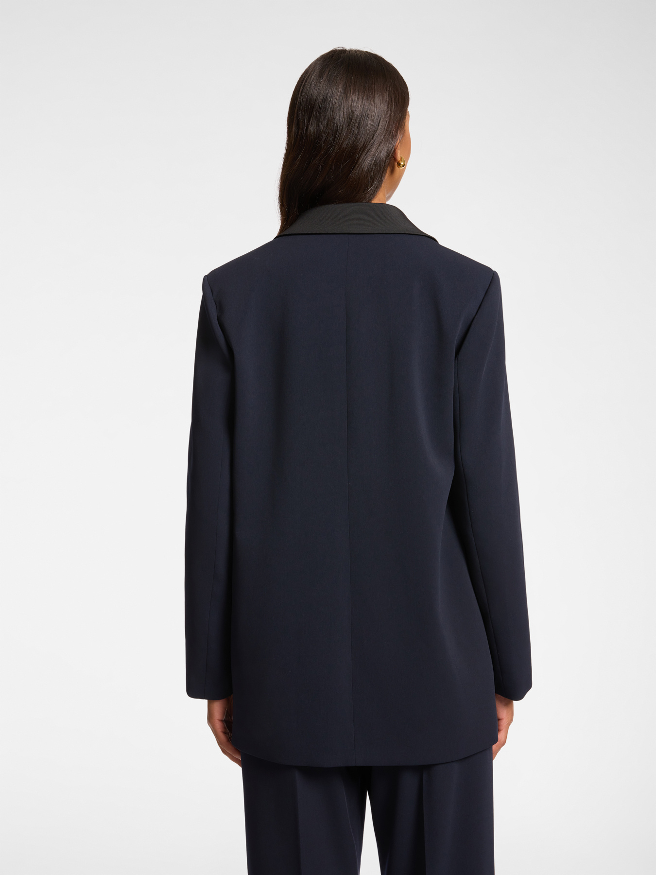 Blazer en cr&ecirc;pe image number 1