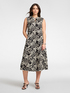 Embroidered cotton blend dress image number 2