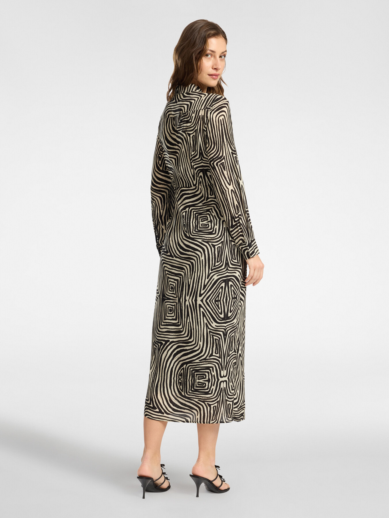 Kleid aus Viskose mit Print image number 1