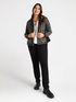 Tweed biker jacket image number 3