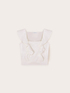 Jersey top with flounce image number 4