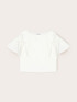 Blouse with drawstring on the sleeves image number 4