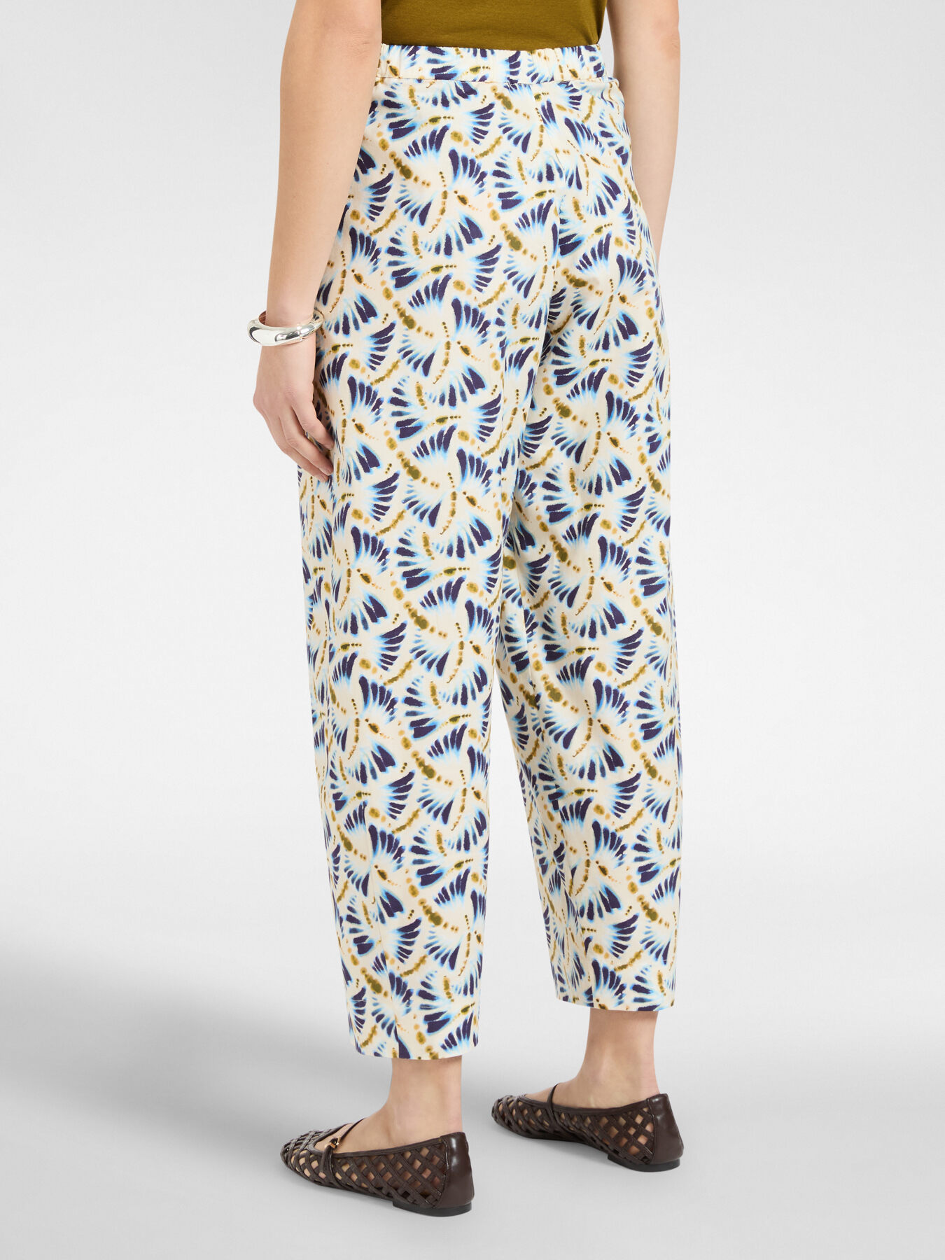 Printed trousers image number 1