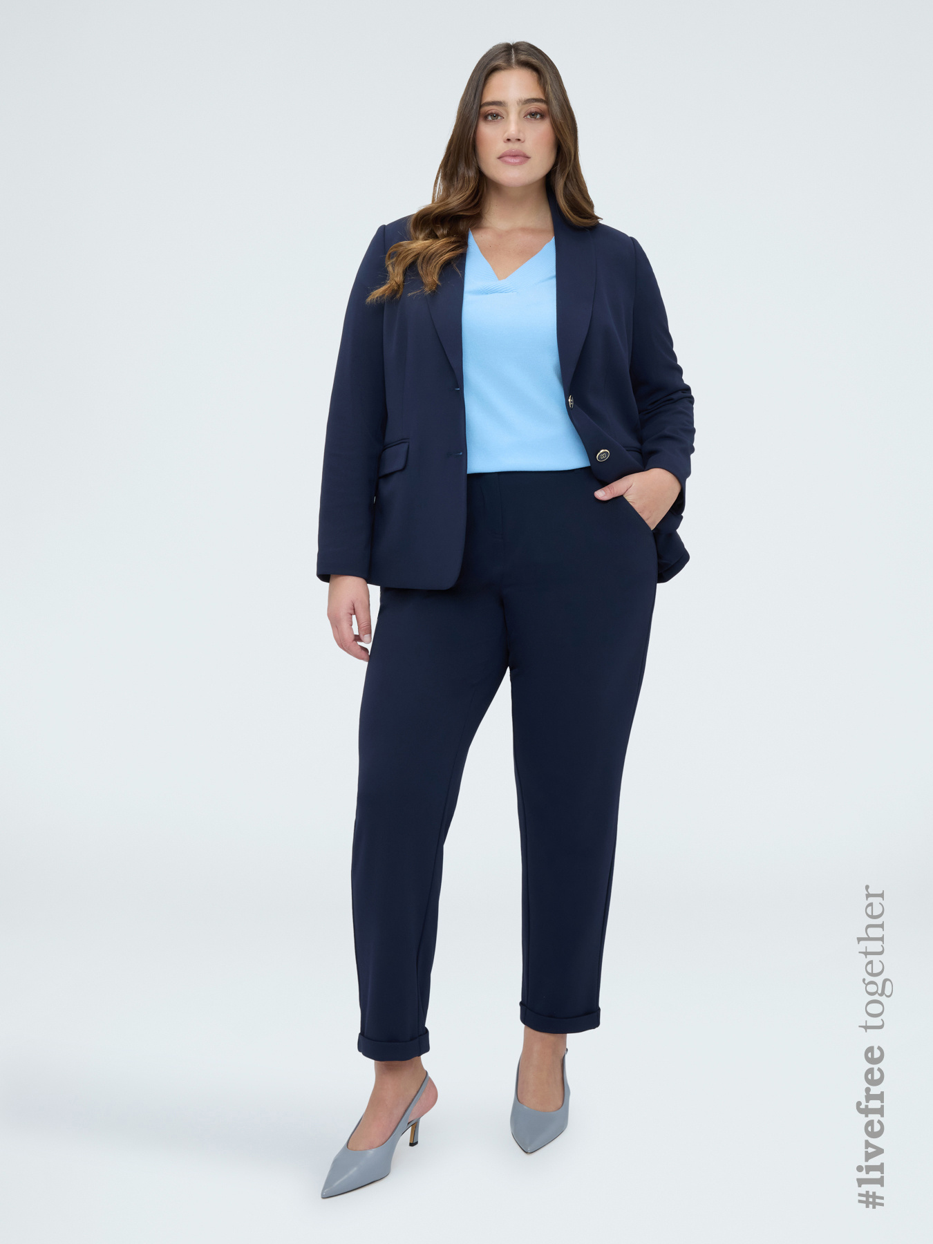 Pantaloni Ballon in tessuto stretch image number 0