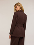 Double-breasted jacket with belt image number 1