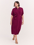 Robe chemisier POWER en viscose image number 3