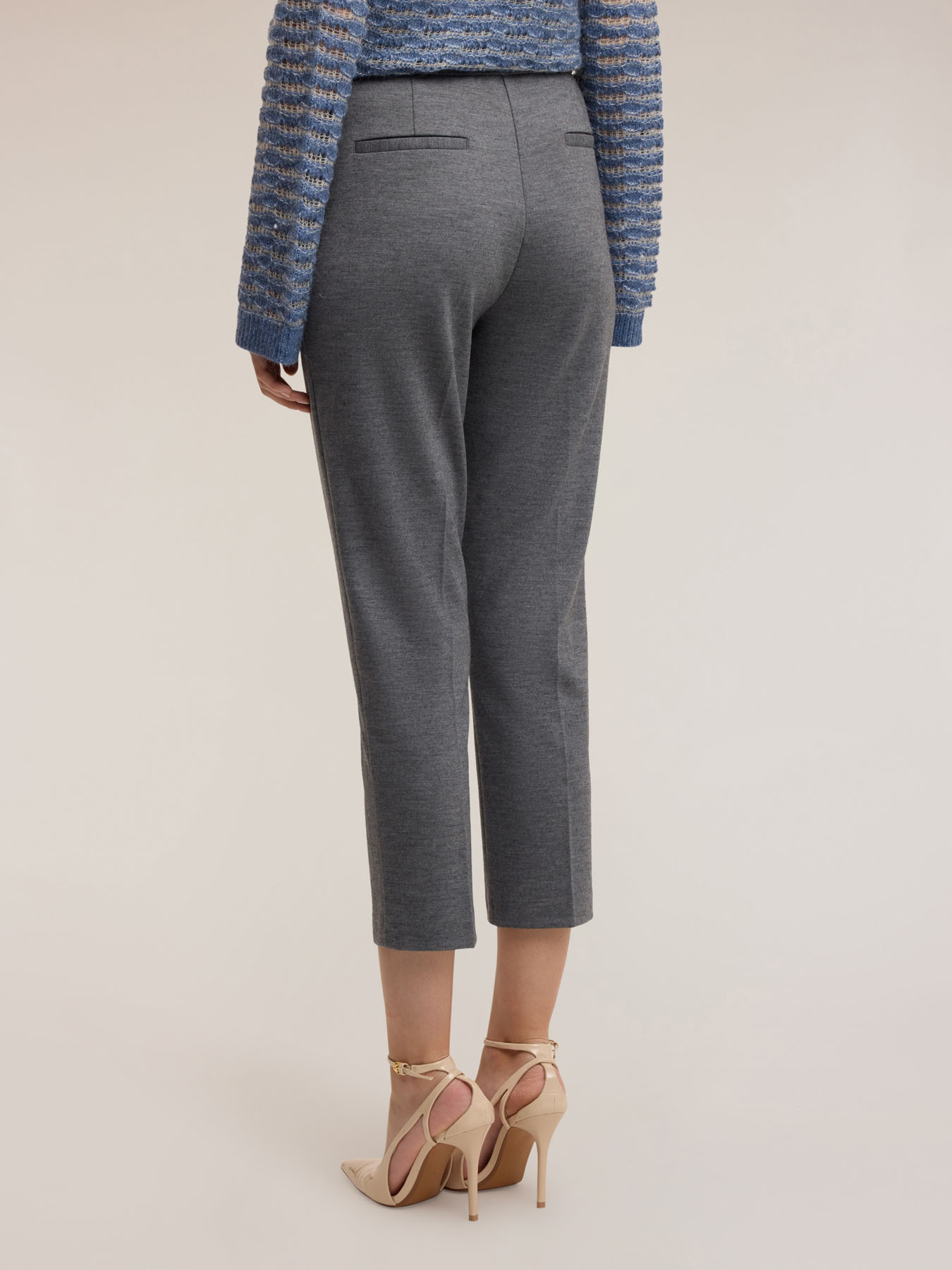 Pantaloni in jersey in misto lana image number 1