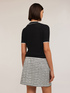 Maglia con ricamo di perline image number 1