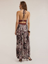 Rochie lungă de vară cu model etnic image number 1