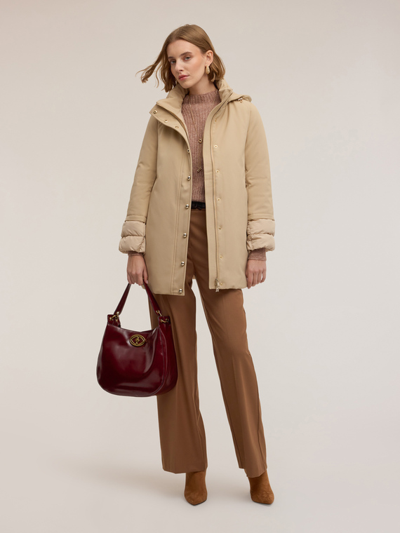 Doudoune avec capuche amovible