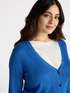 LENZING™ ECOVERO™ viscose V-neck cardigan image number 2