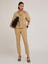 Regular fit trousers in technical fabric image number 0