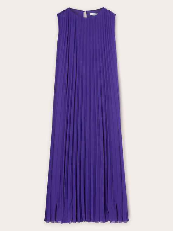 Maxi-Plisseekleid