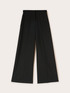 Pantalon palazzo en polyester viscose image number 3