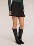 Pleated short skirt image number 2