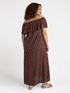 Vestito off shoulders lurex image number 3