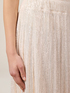 Pleated lurex skirt image number 2