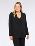 Fitted blazer in stretch fabric image number 2