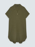 Kleid mit Polokragen und Schmuckknopf image number 4