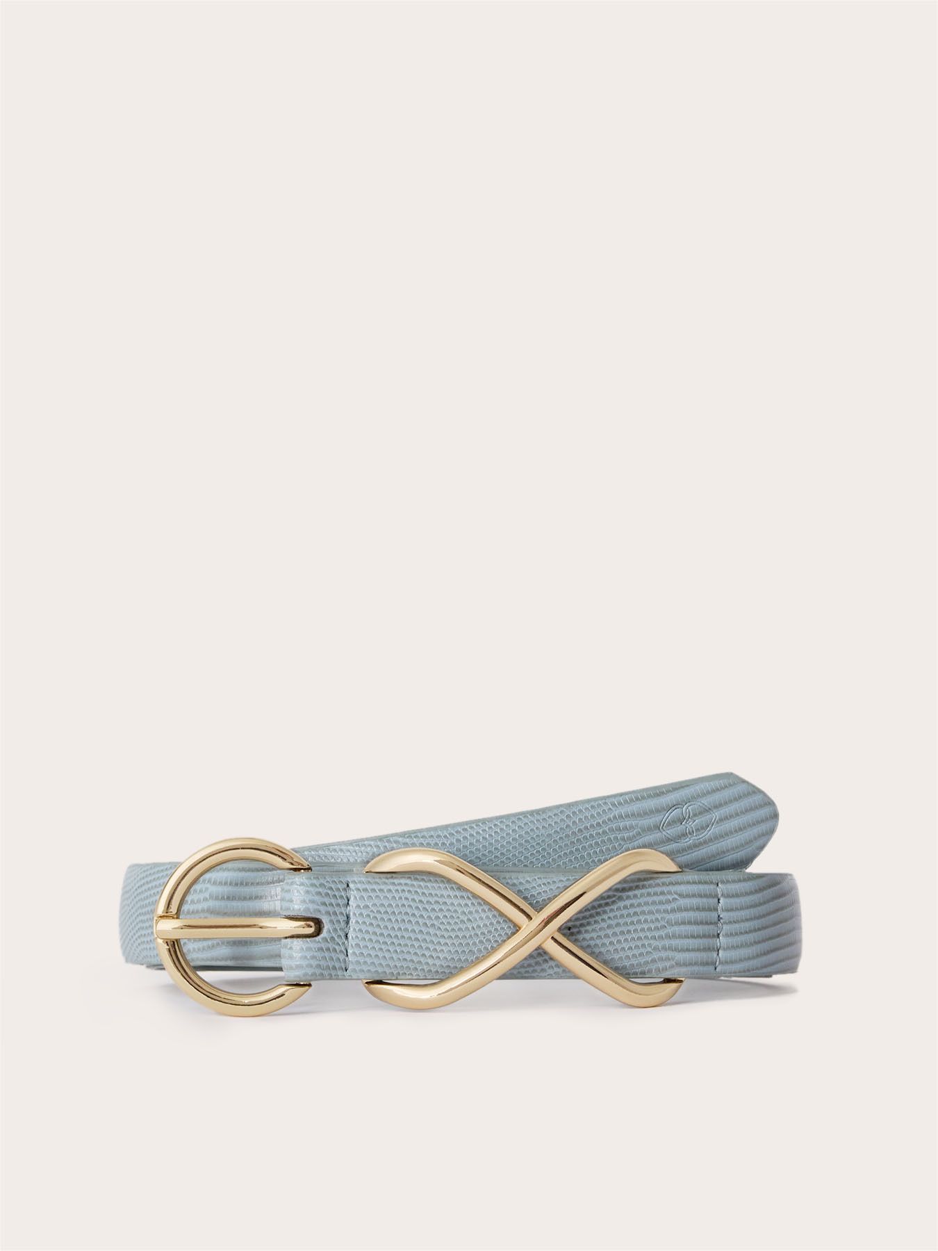 Belt with metal loop image number 1