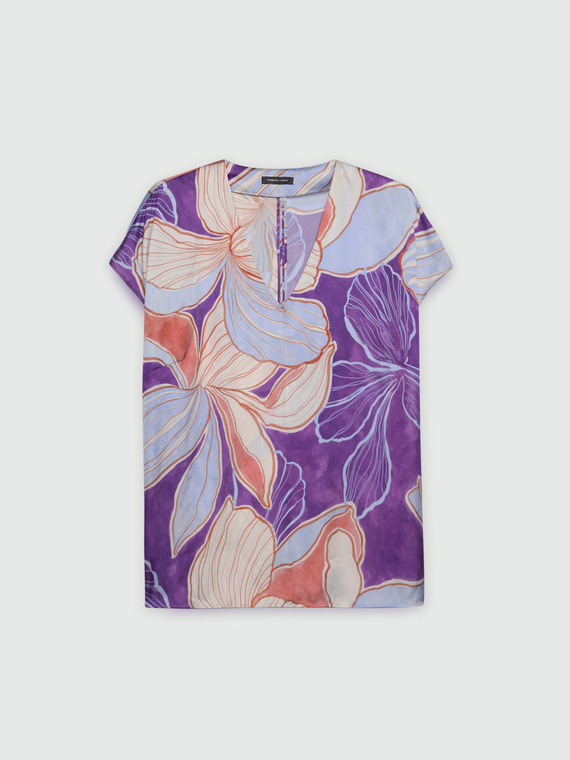 Bluse mit Blumenmuster
