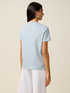 T-shirt with jewel embroidery image number 1