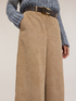 Pantalon palazzo en velours côtelé image number 3