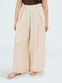 Palazzo-Hose mit Bundfalten image number 3