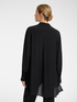 Long crepe de chine shirt image number 1