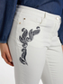Skinny-Hose mit Stickerei image number 3