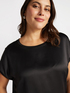 Bluse aus Satin und Jersey image number 3