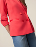 Doppelreihiger Blazer aus Crêpe-Stoff image number 2