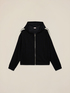 Soft touch zip-up hoodie image number 4