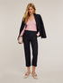 Jeans sartoriale con risvolto image number 3