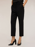 Regular trousers in crêpe fabric image number 2