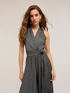 Pleated lurex top image number 0