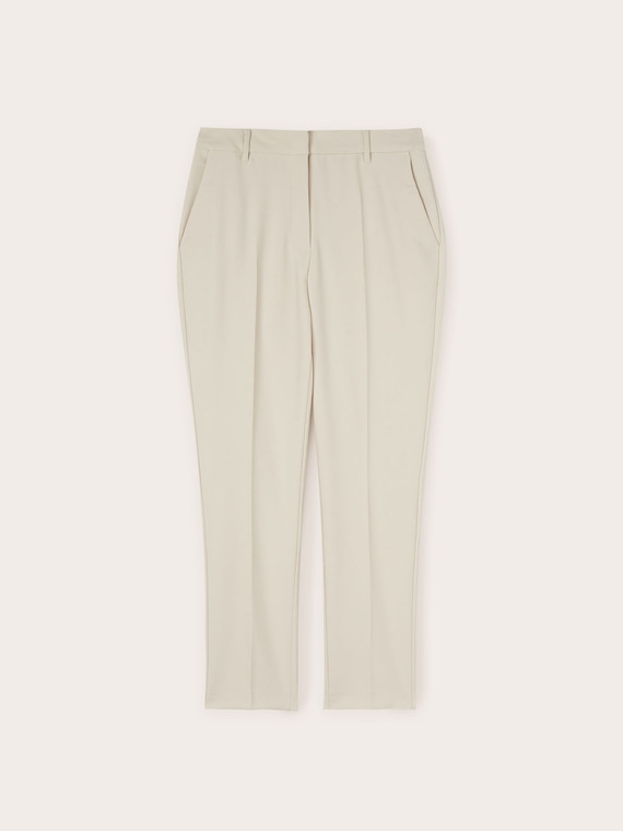 Pantalon regular en tissu technique