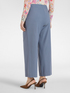 Wide-leg pleated trousers image number 1