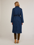Trench in denim misto lino image number 1